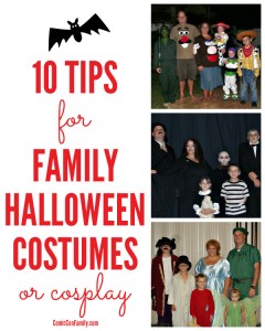 10 Tips for Family Halloween Costumes or Cosplay - Comic Con Family