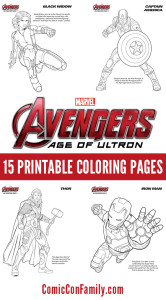 Free Kids Printables: Marvel's The Avengers: Age of Ultron Coloring