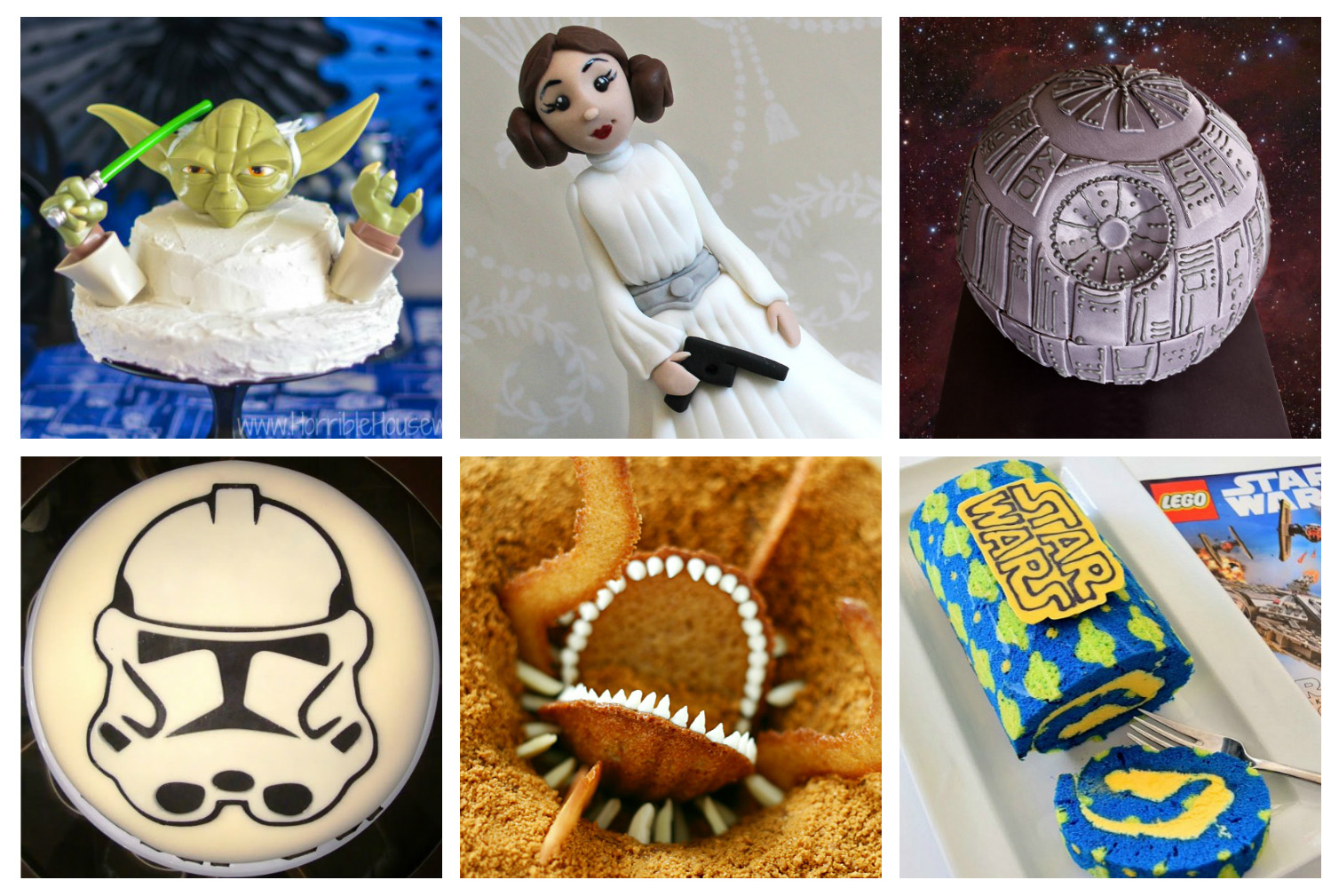 DIY Star Wars Cakes with Recipes and Instructions 3