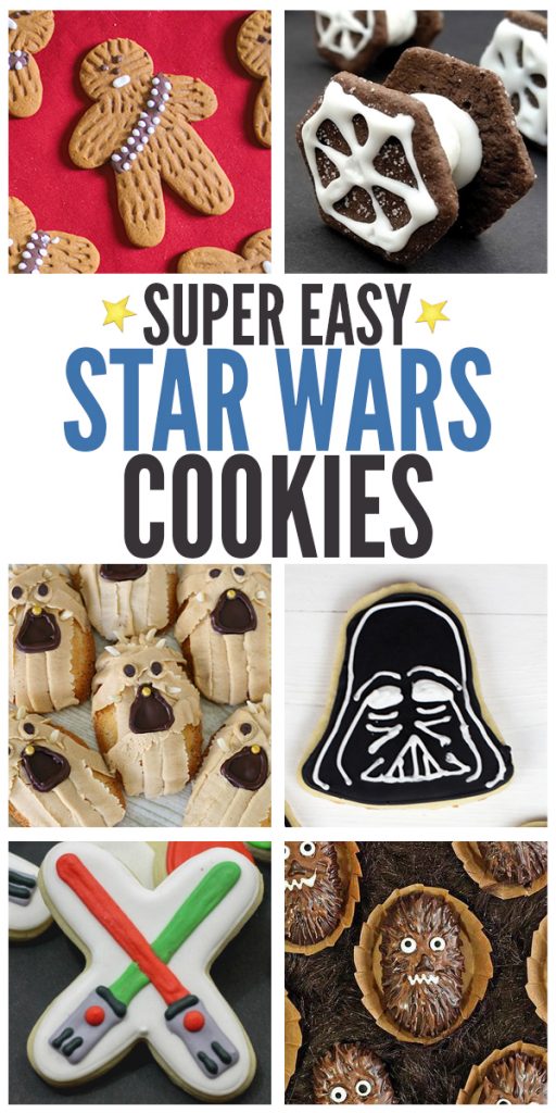 10+ Easy Star Wars Cookies with Recipes and Instructions Comic Con